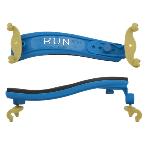Kun Original Shoulder Rest Violin 1/8-1/4 Blue