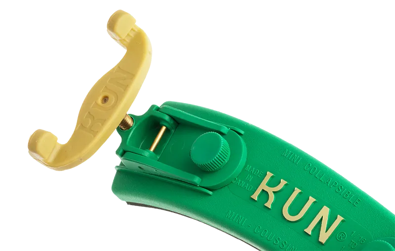 Kun Original Shoulder Rest Violin 1/8-1/4 Green