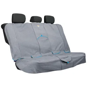 Kurgo Bench Seat Cover - Heather Grey & Blue
