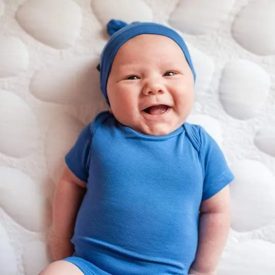 Kyte Baby Knotted Cap In Indigo