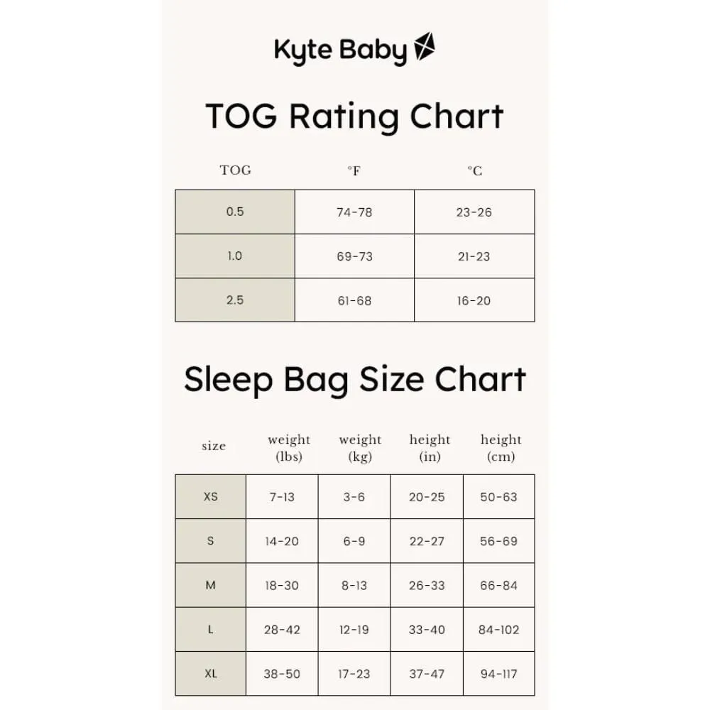 Kyte BABY Sleep Bag 1.0 Tog - Sakura