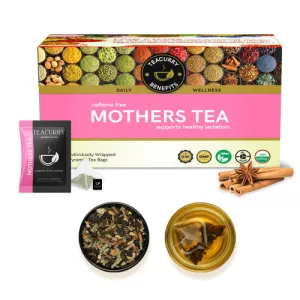 Lactation Tea - Mothers Tea with Diet Chart to help with Breast Milk Tea to Increase Milk Supply