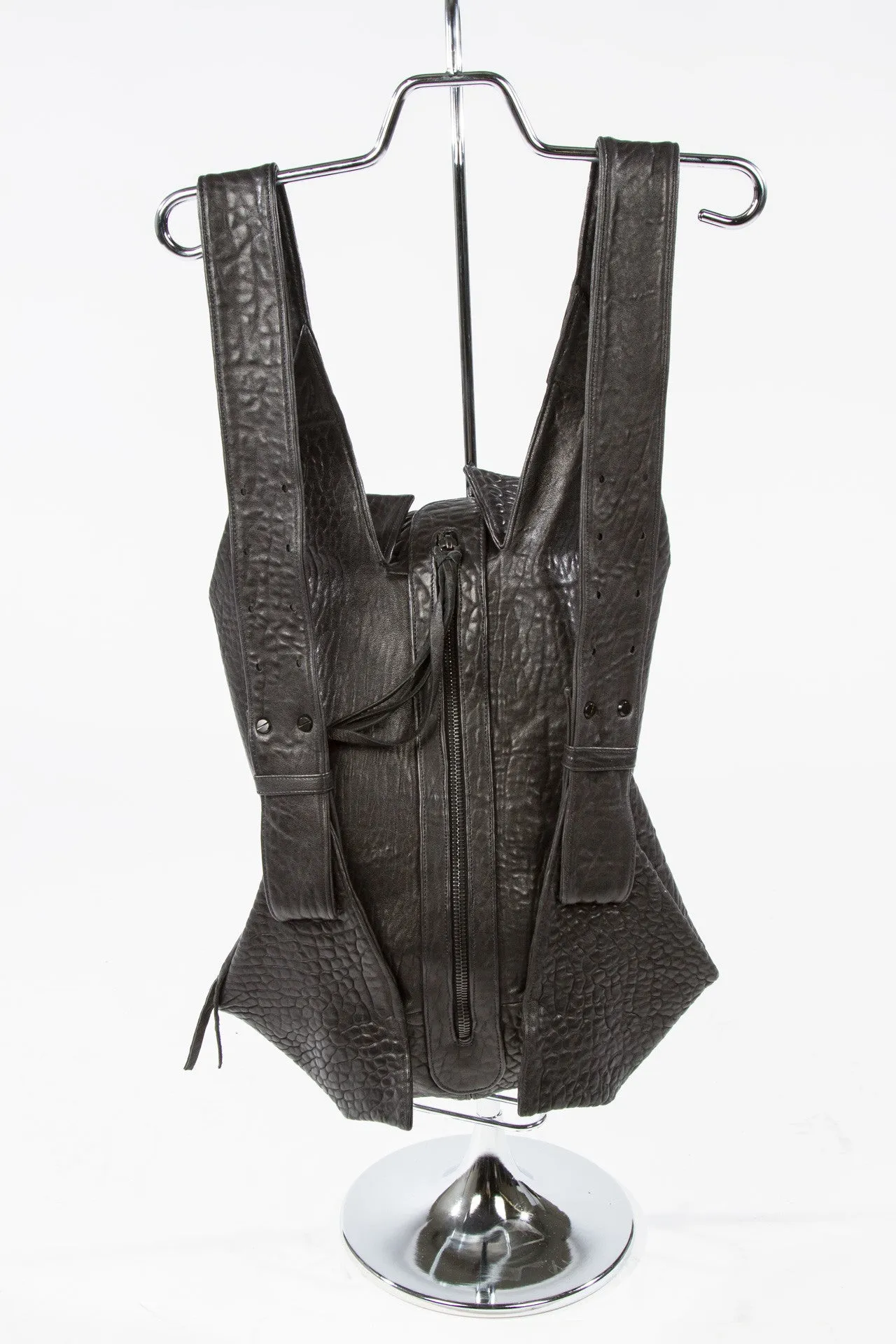 Lambskin Leather Morpheus Convertible Backpack