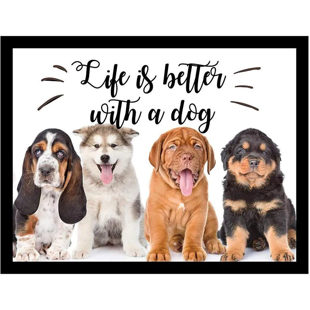 Lap Tray With Bean Bag Cushion (Dogs)