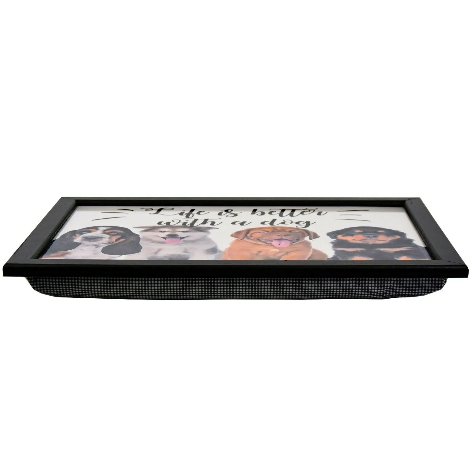 Lap Tray With Bean Bag Cushion (Dogs)