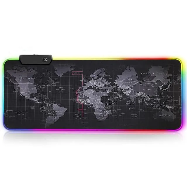 Large Gaming Mousepad RGB Backlit