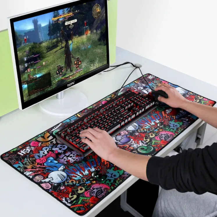 Large Gaming Mousepad RGB Backlit