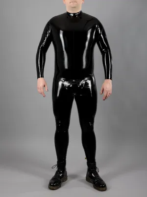 Latex Catsuit with Shoulder Entry