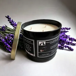Lavender Dog Fart Cover-up Candle, U.S. Handmade Scented Soy Candle, Clean Burn, Lavender, Gift for Friend Mom Dad Co-Worker Sister