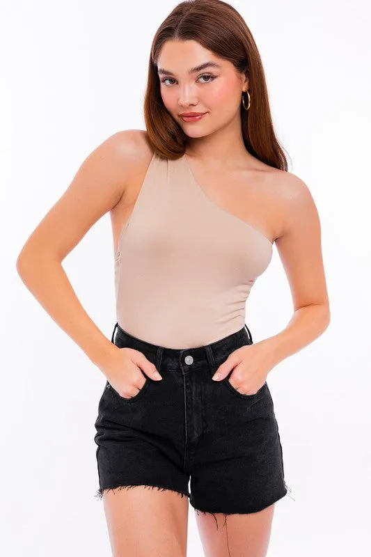 LE LIS One Shoulder Bodysuit