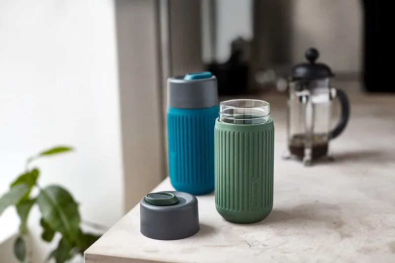 Leakproof Glass Travel Cup