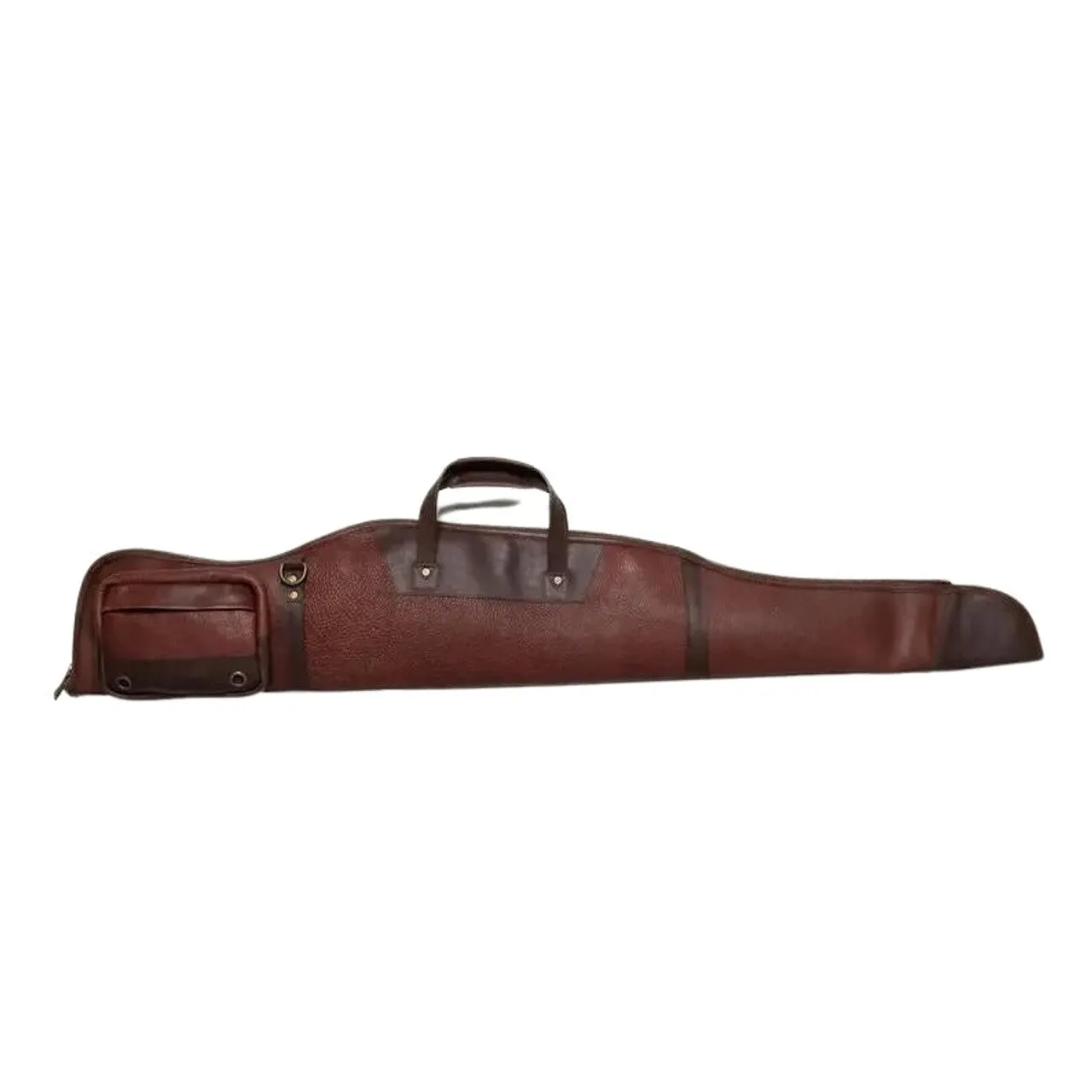 Leather Rifle Case With Sliding Shoulder Pad