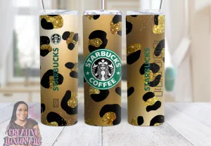 Leopard Print 20 oz Skinny Tumbler