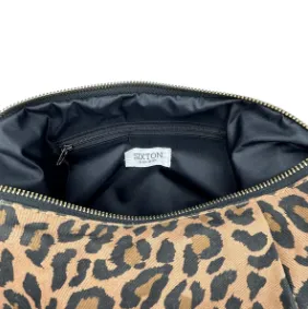 Leopard Print Cotton Sling Bag - Regular