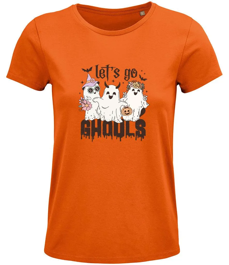 Lets go ghouls Ladies T-shirt