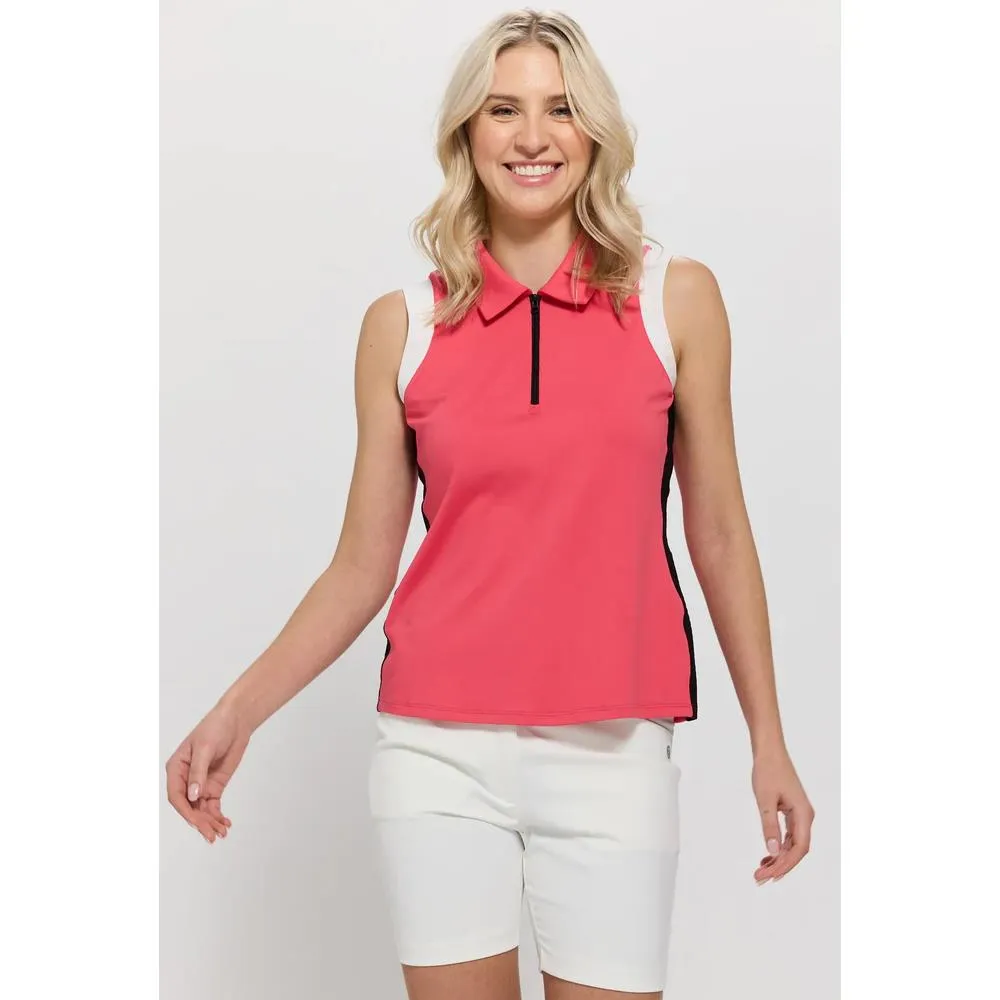Lija Women's Love Story Release Polo - Paradise Pink