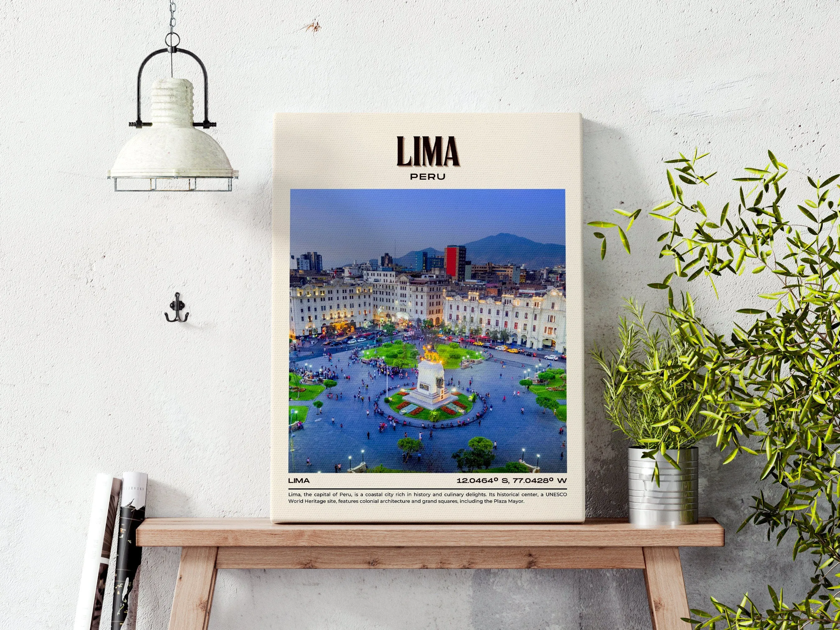 Lima Vintage Wall Art, Peru