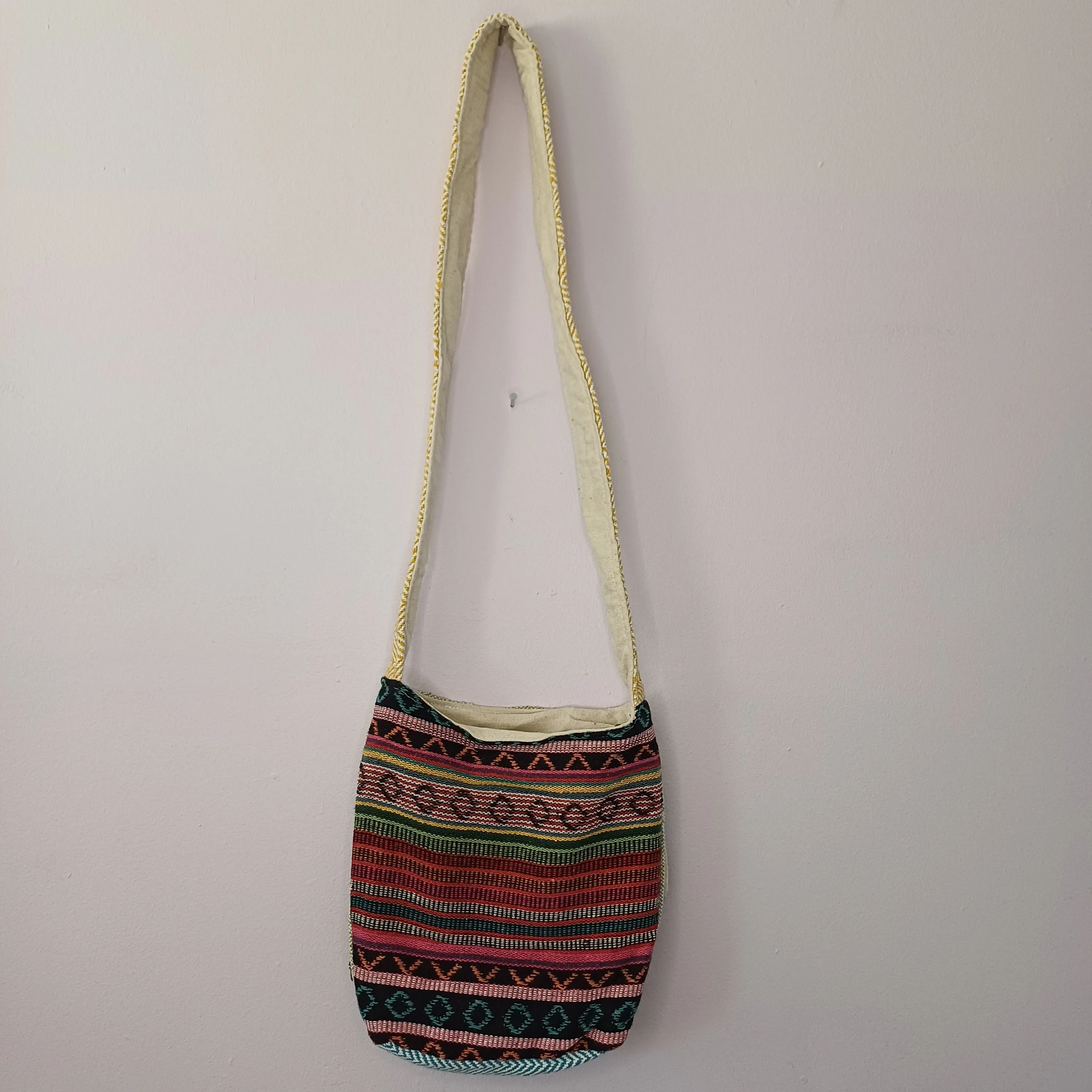 Lime Hemp Sling bag