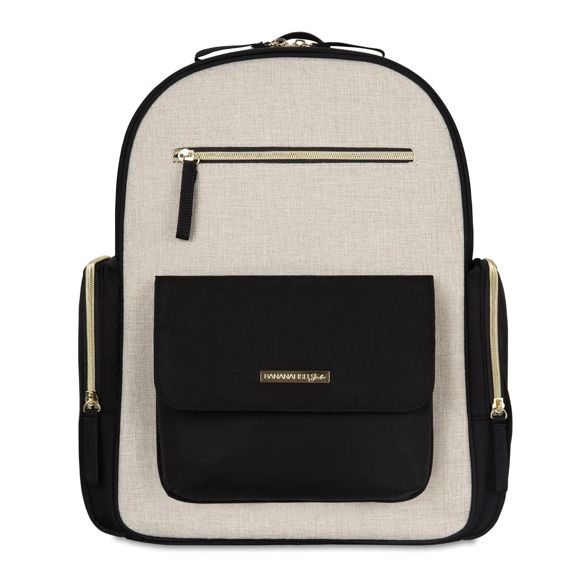 Linen Back Pack Diaper Bag, Infant/Toddler