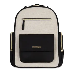 Linen Back Pack Diaper Bag, Infant/Toddler