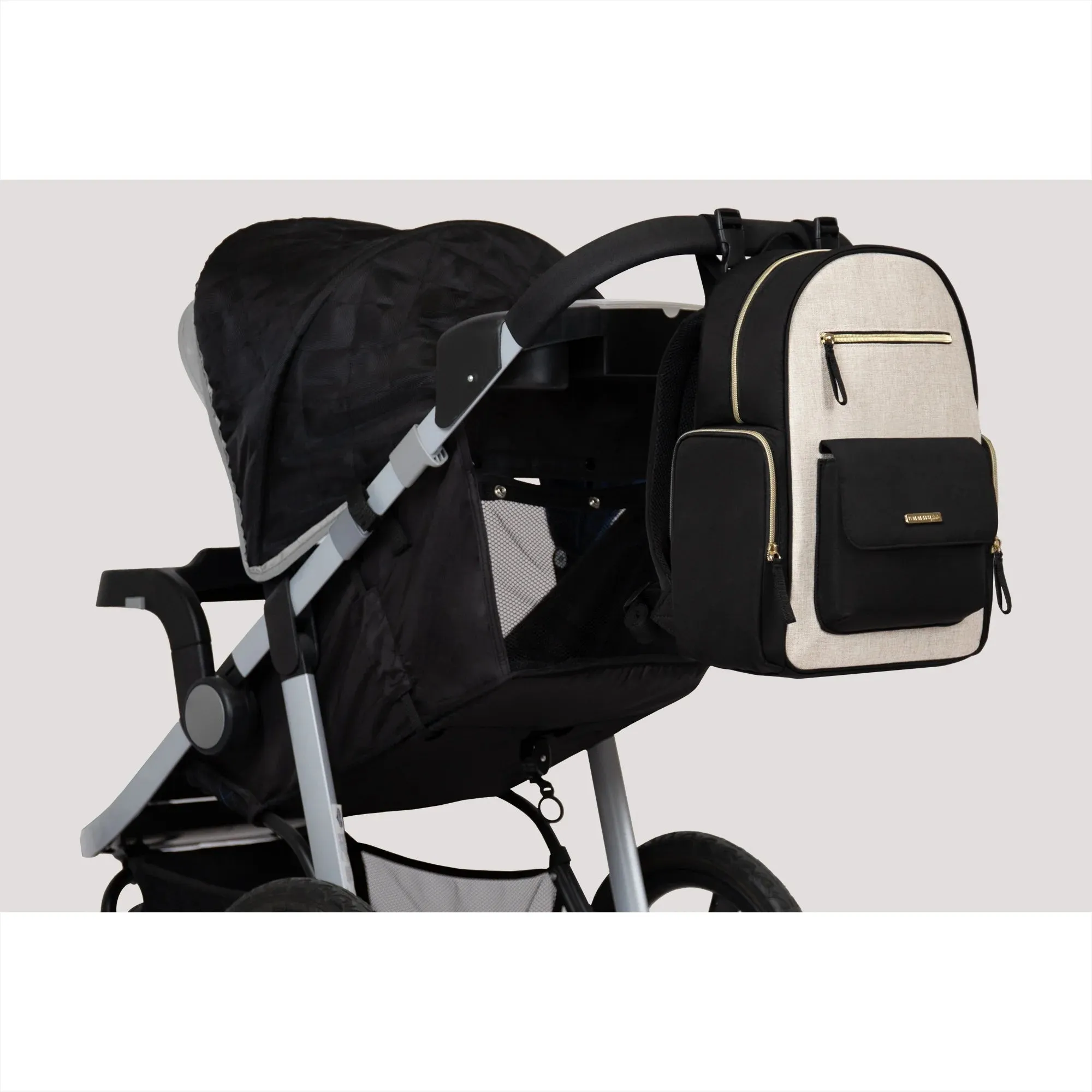 Linen Back Pack Diaper Bag, Infant/Toddler