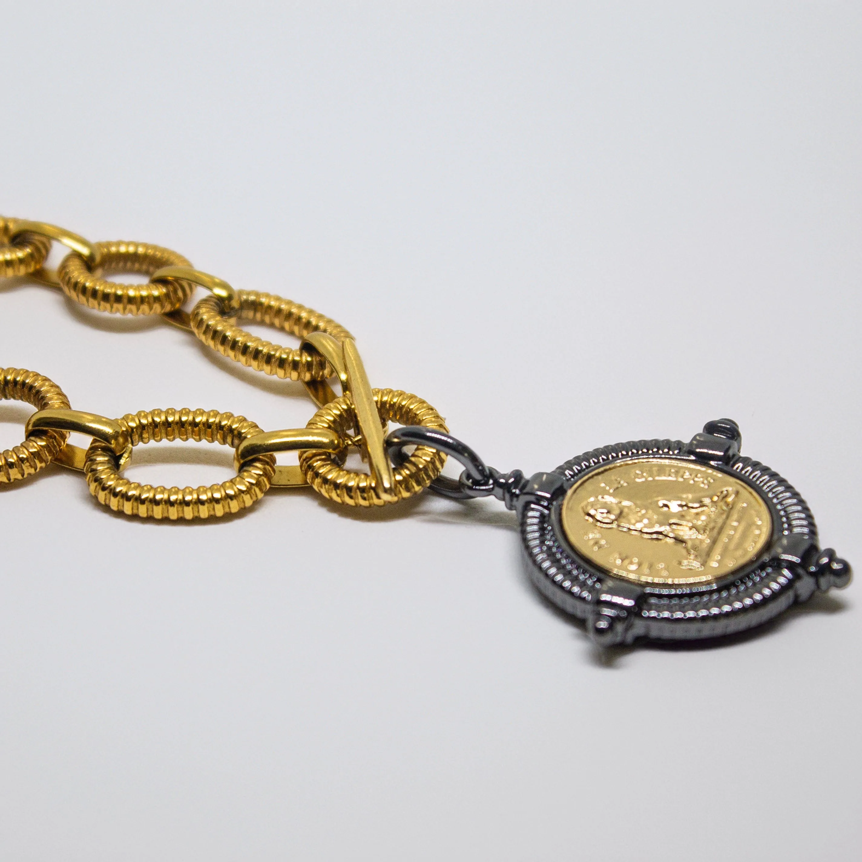Lion Coin Bracelet