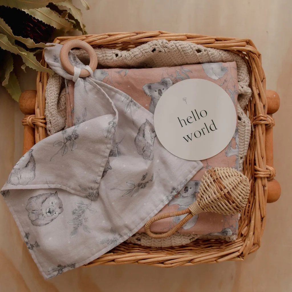 Little Koala Living - Wombat & Eucalyptus Bamboo Comforter
