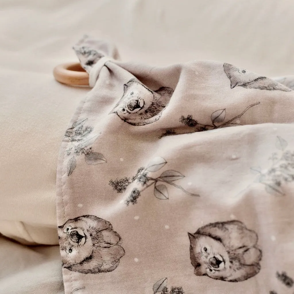 Little Koala Living - Wombat & Eucalyptus Bamboo Comforter