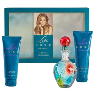 Live Luxe by Jennifer Lopez for Women 3.4 oz EDP 3pc Gift Set