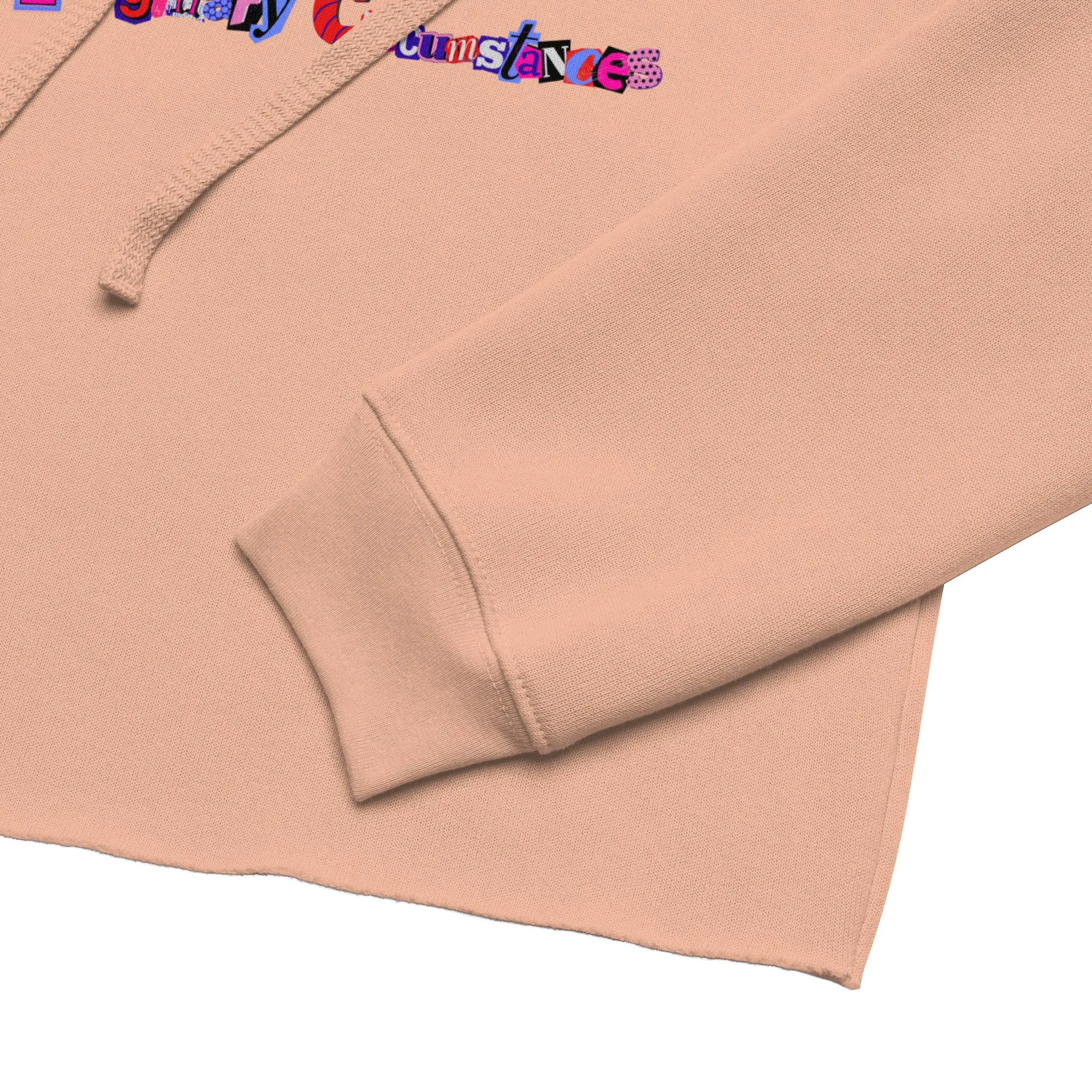 Live Truthfully Scrapbook - Printed - Crop Hoodie