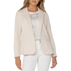 Liverpool Fitted Blazer - Bone Boucle