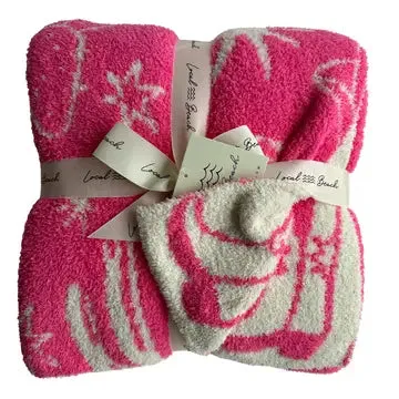 Local Beach Luxe Home Blanket - Asst. Colors
