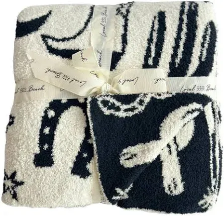 Local Beach Luxe Home Blanket - Asst. Colors