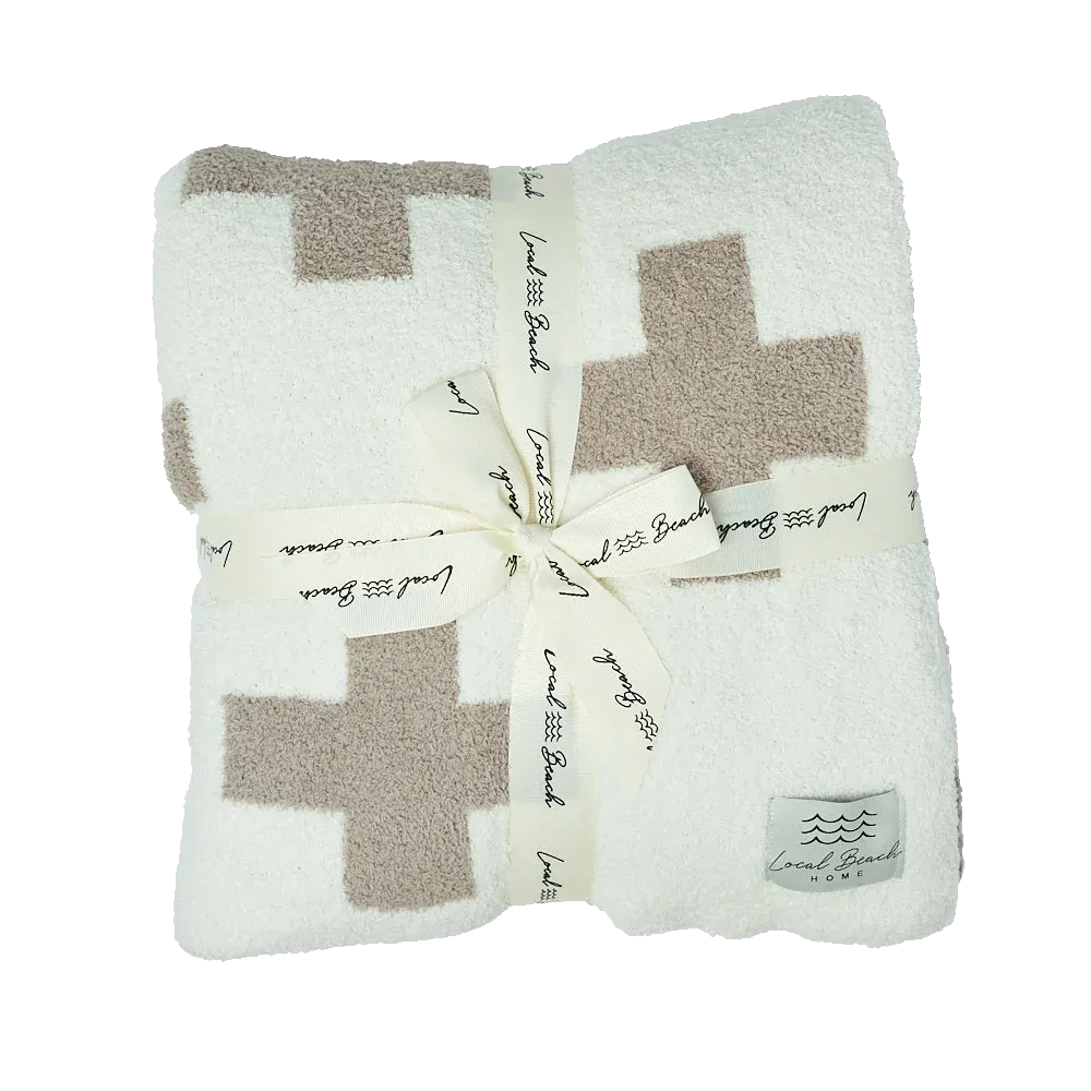 Local Beach Luxe Home Blanket - Asst. Colors
