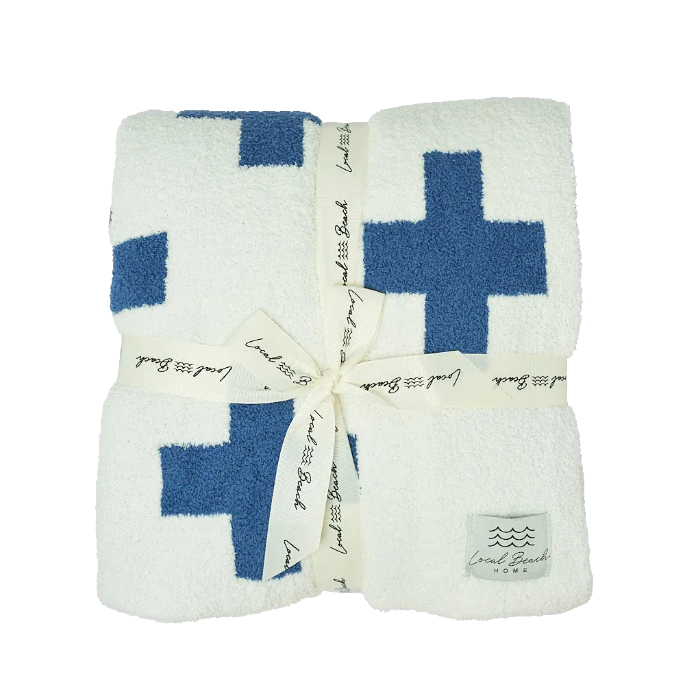 Local Beach Luxe Home Blanket - Asst. Colors