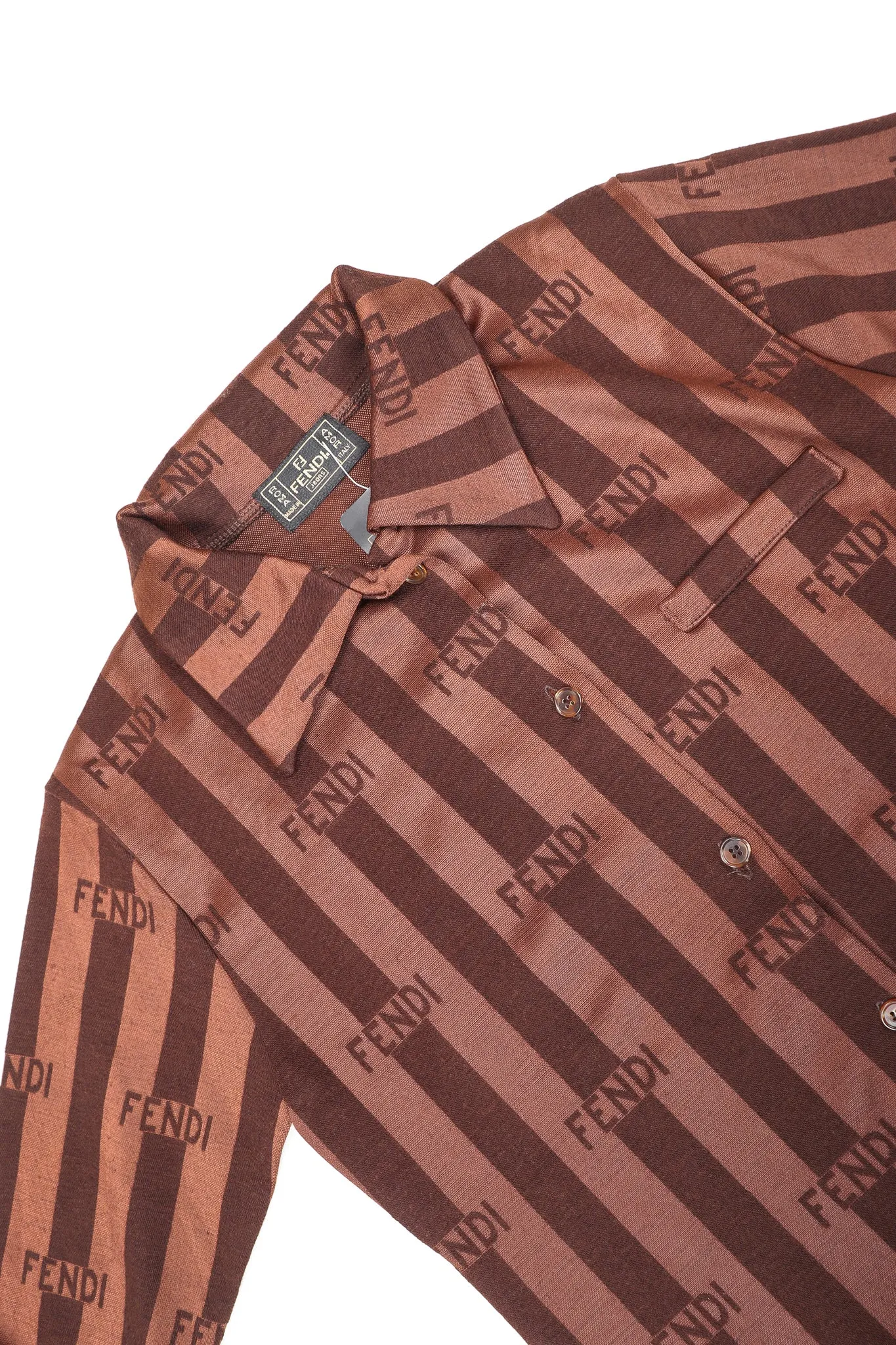 Logo Striped Knit Shirt