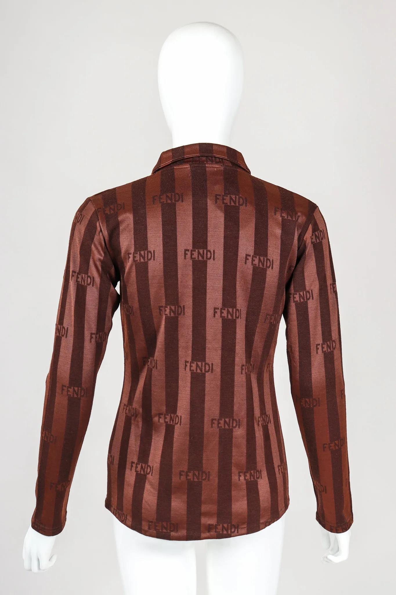 Logo Striped Knit Shirt