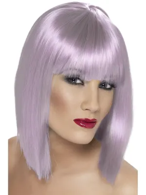 Long Bob Wig Lilac