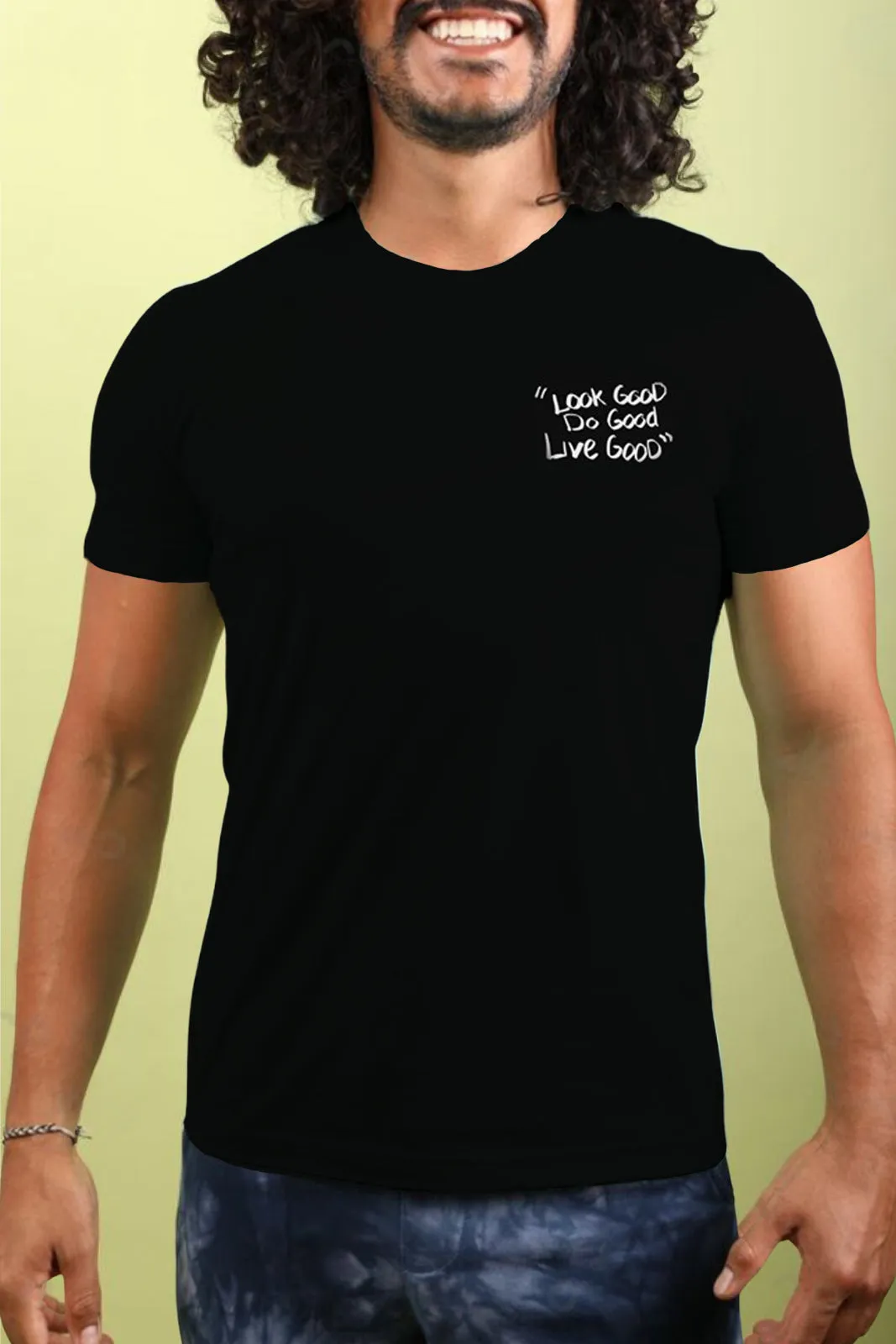 Look Good Black Tee