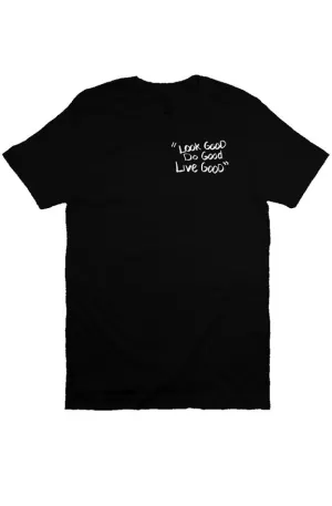 Look Good Black Tee