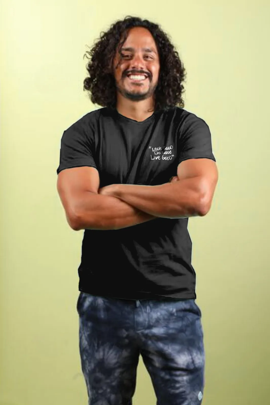 Look Good Black Tee