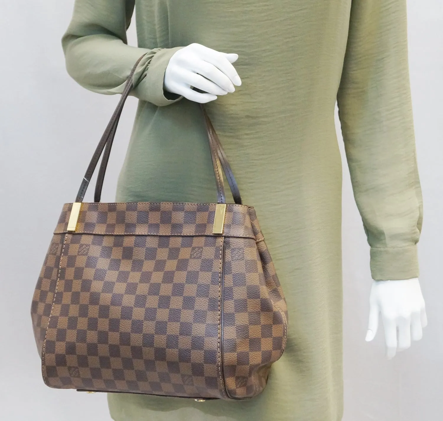 LOUIS VUITTON Damier Ebene Marylebone PM Shoulder Bag