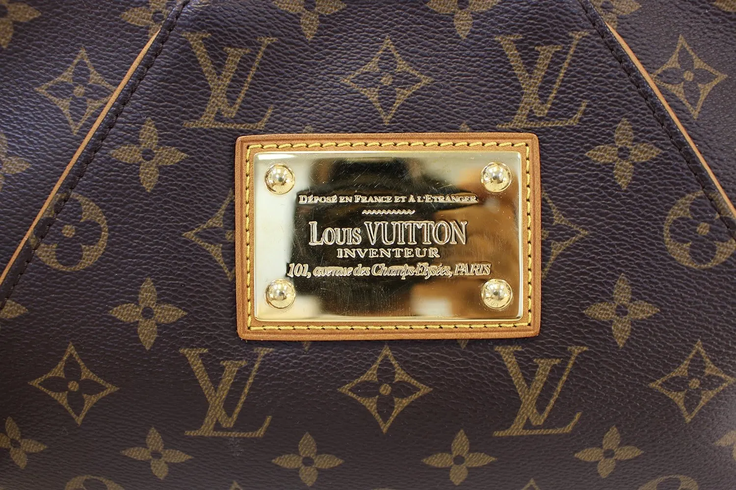 LOUIS VUITTON Monogram Thames PM Shoulder Bag
