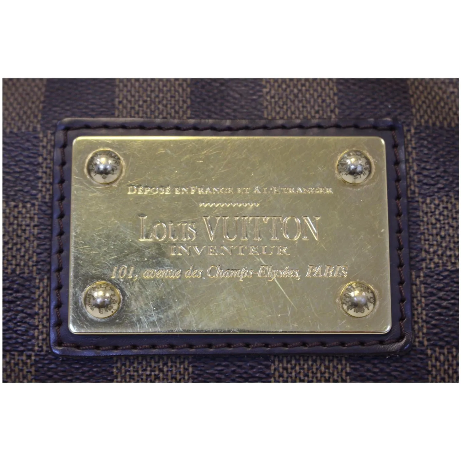 LOUIS VUITTON Thames GM Damier Ebene Shoulder Bag