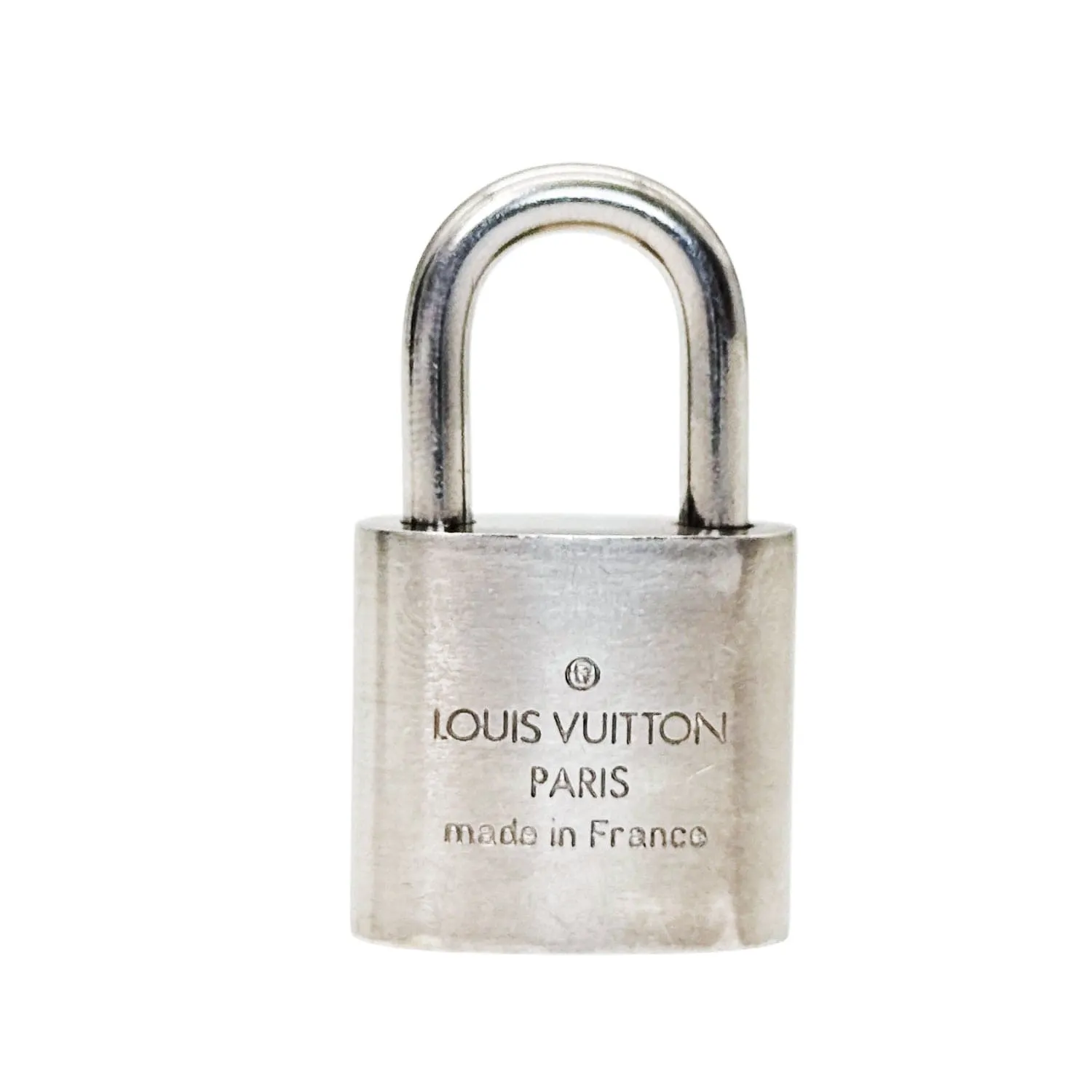 LOUIS VUITTON Vintage Silver Lock & Keys #315