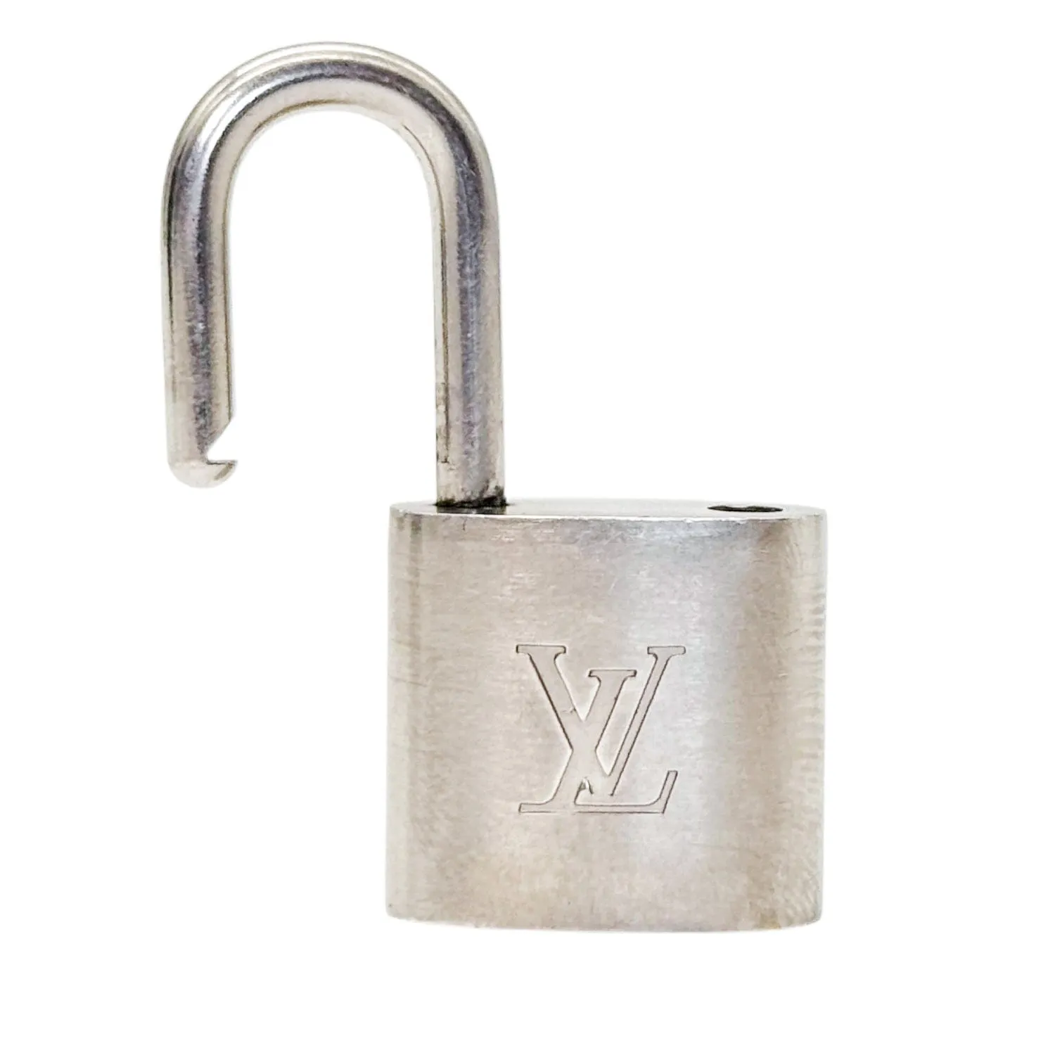 LOUIS VUITTON Vintage Silver Lock & Keys #315