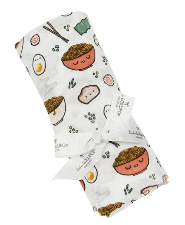 Loulou Lollipop Luxe Muslin Swaddle - Ramen