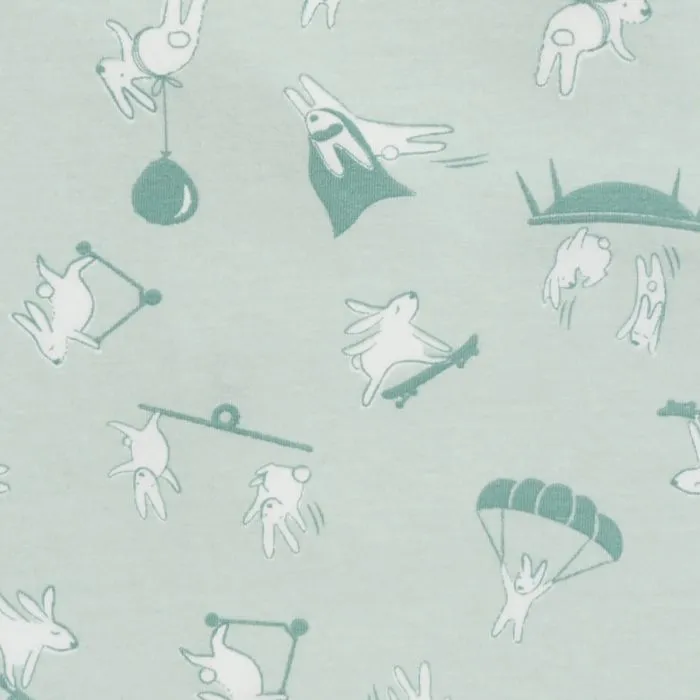 Love to Dream Swaddle UP Transition Bag Lite 0.2 TOG - Daredevil Bunny Olive