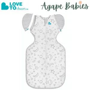 Love To Dream Swaddle Up Transition Bag Original Bamboo Cream Stars&Moon