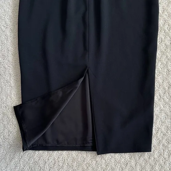 Lovers   Friends Black Finley Midi Dress Size XS